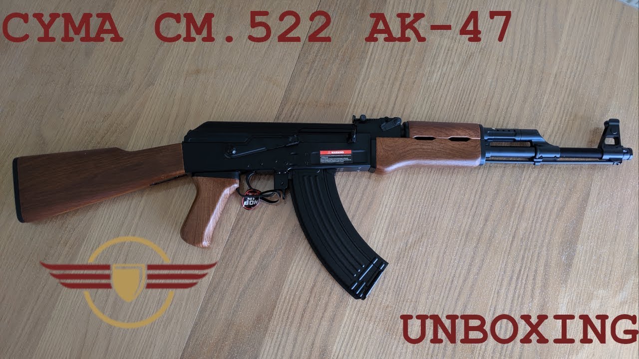 AK : Fusil d'airsoft AK-47S Sportline (CM.522) 