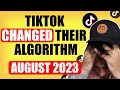 TIKTOK ALGORITHM UPDATE EXPLAINED FOR AUGUST 2023 (How to GET MORE FOLLOWERS on TikTok)