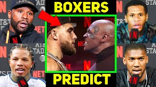 Pro Boxers PREDICT Jake Paul VS Mike Tyson FIGHT..