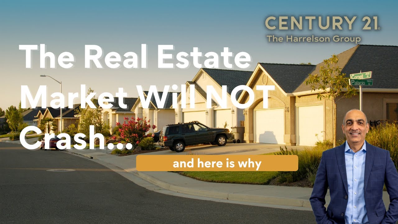The Real Estate Market Is Not Going To Crash and here is why - YouTube