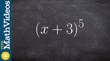 Expand a binomial to the fifth power