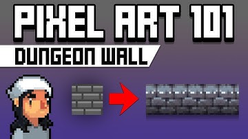 Pixel Art 101: Dungeon Wall