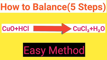 CuO+HCl=CuCl2+H2O Balanced Equation||Copper oxide+Hydrochloric acid=Copper (ii) chloride+Water