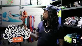 Wale Goes Sneaker Shopping With Complex