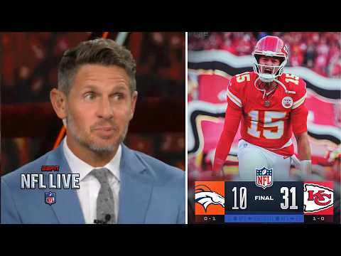NFL LIVE | ‘What a legend’ - Dan emphasizes Chiefs’ physicality on display to win the Broncos