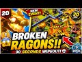 Golden Dragons Are BROKEN! 😱 Destroy Bases in 30 Seconds