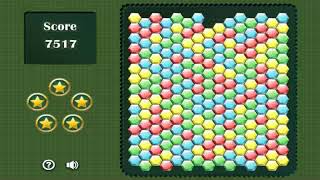 Bricks Breaking Hex (Flash Game) Gameplay