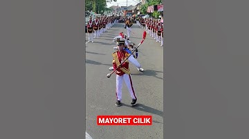 MAYORET BANSER PEKALONGAN #shorts #mayoret #drumband #banser #atraksidrumband #marchingband