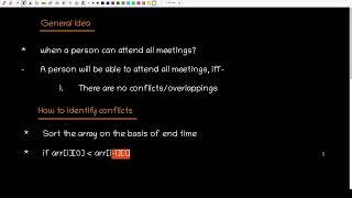 Meeting Rooms | GeeksForGeeks | Problem of the Day | Python | C++