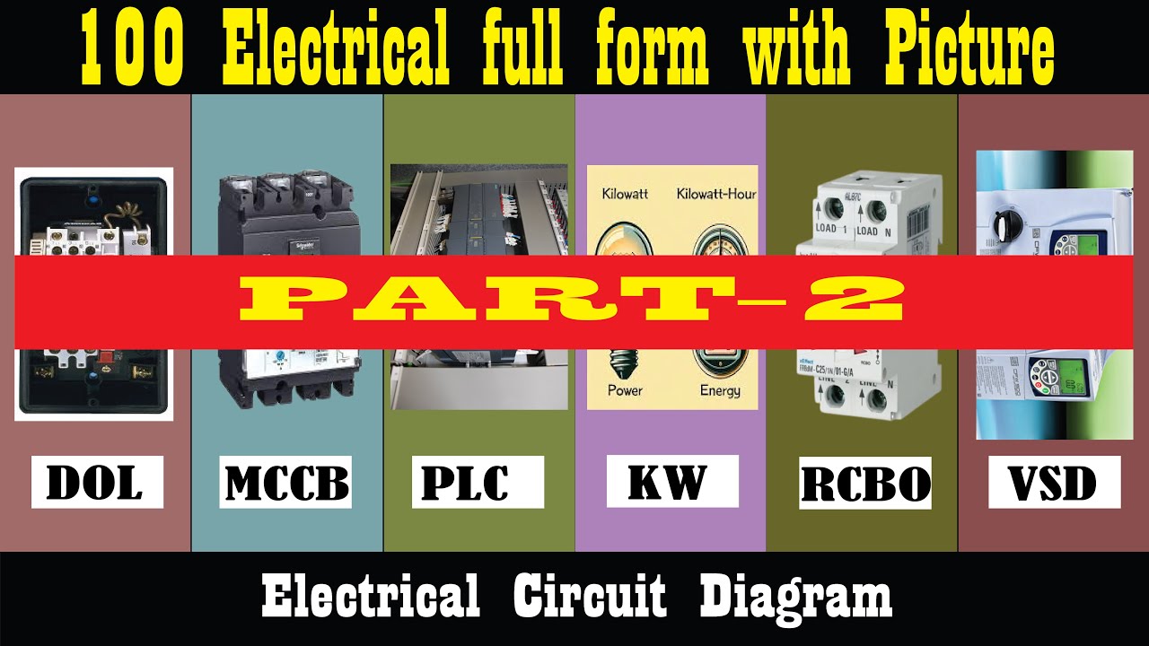 Electrical Symbols Full Form PART 2 Electrical Circuit Diagram electrical-symbols-full-form-part-2-electrical-circuit-diagram