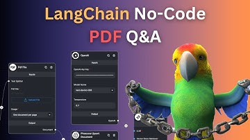 LangChain No-Code PDF Q&A in 2min | OpenAI & Pinecone