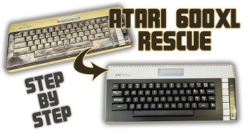 Atari 600XL: Rotte machine stap voor stap gerenoveerd