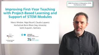 Improving First-Year Teaching with Project-Based Learning and Support of STEM Modules