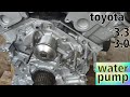 Toyota 3.3 3.0 Instalacion Bomba De Agua #mechanic #detailing #diy
