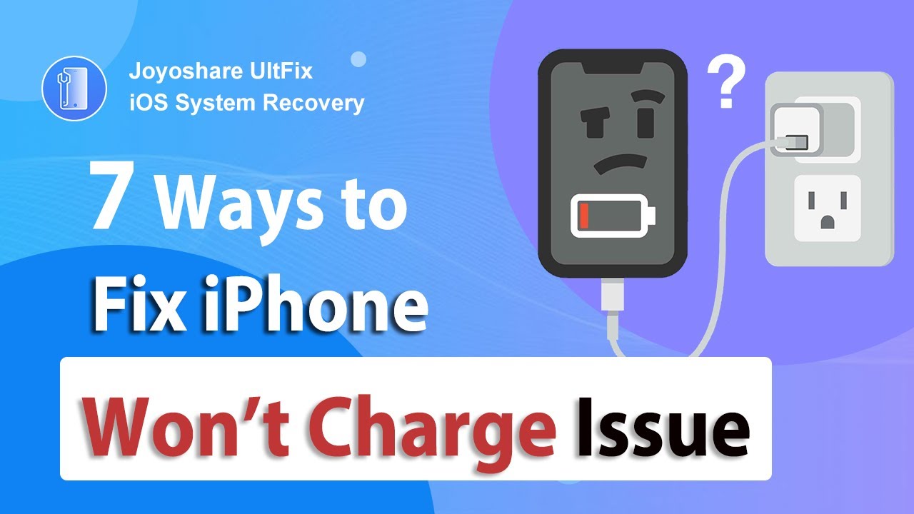 iPhone Won't Charge When Plugged in / Fix It in 7 Ways - YouTube