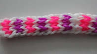 Náramky z gumiček - ZIGZAG náramek na Monster tail - návody česky