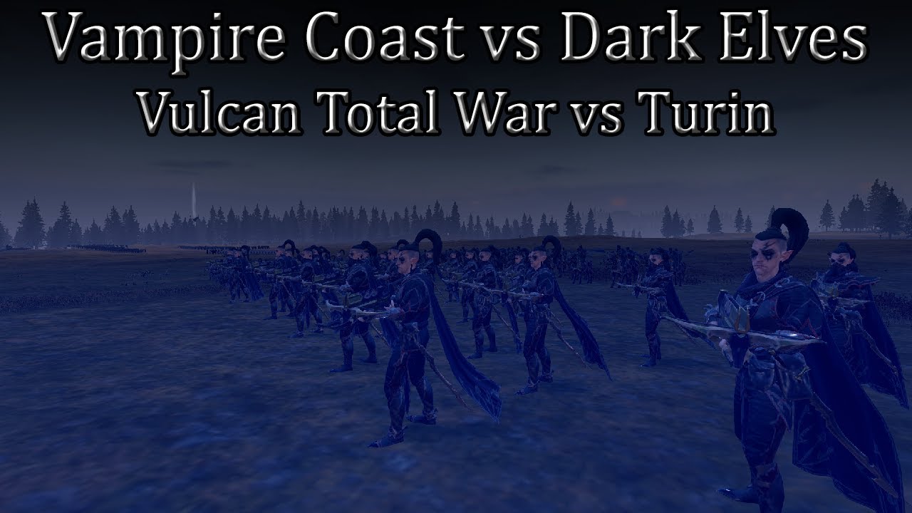 Vampire Coast vs Dark Elves - Vulcan Total War vs Turin - Total War Warhammer 2 Championship