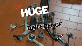 Replacing Every Front End Control Arm on my BMW 335i: Every high mileage BMW owner should do this!