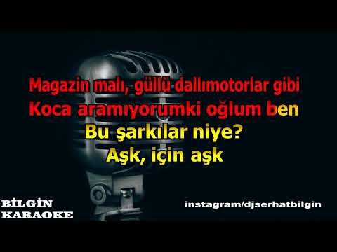 Özlem Tekin- Dağları Deldim Karaoke