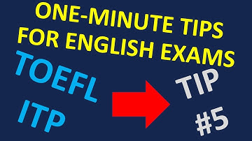 Toefl ITP structure and written expression tip 5