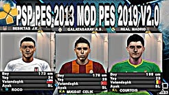 (PPSSPP) PES 2013 MOD PES 2019 V2.0 KURULUM (TÜM KADROLAR GÜNCELL 😱)