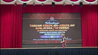 Ngajat Lesung | Duan Hornbills | Naib Johan Tarian Etnik Solo TA'SEEM Peringkat Negeri Sarawak 2025