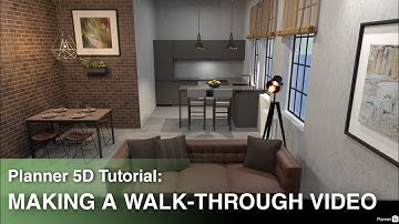 How to make a Walk-through video in Planner 5D | Tutorial by Ayuh