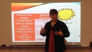 6.4 Algebra Write Expressions