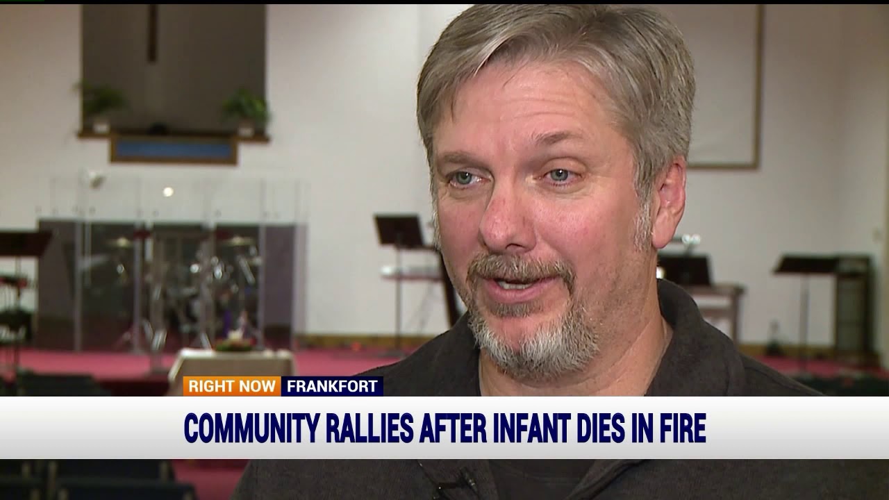 Community rallies after infant dies in fire - YouTube