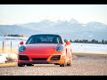 Lava Orange Porsche 911 (991.2) Sunset Drive