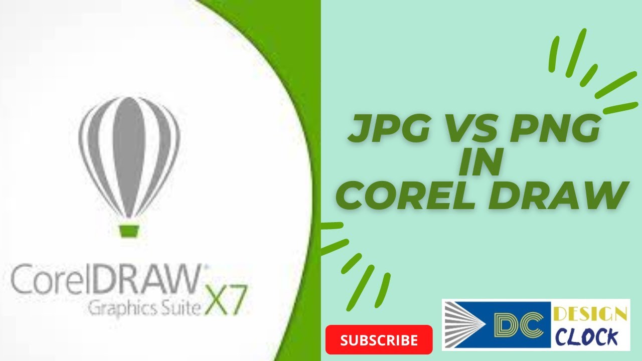 Drawfix Graphics PNG VS JPG | Intro to Corel Draw | Graphics Designing - YouTube