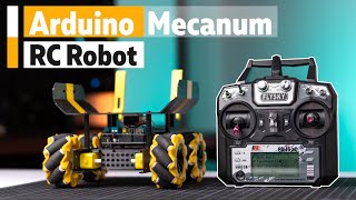 How To Make Arduino Mecanum RC Car using a drone Transmitter (Tutorial)