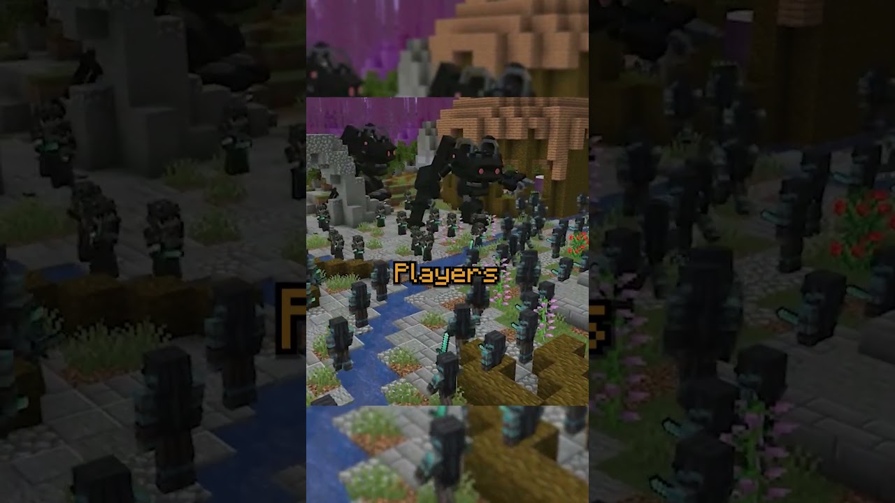 Classic minecraft movie has a huge war in it...  # #minecraftbuticanttouchgrass
