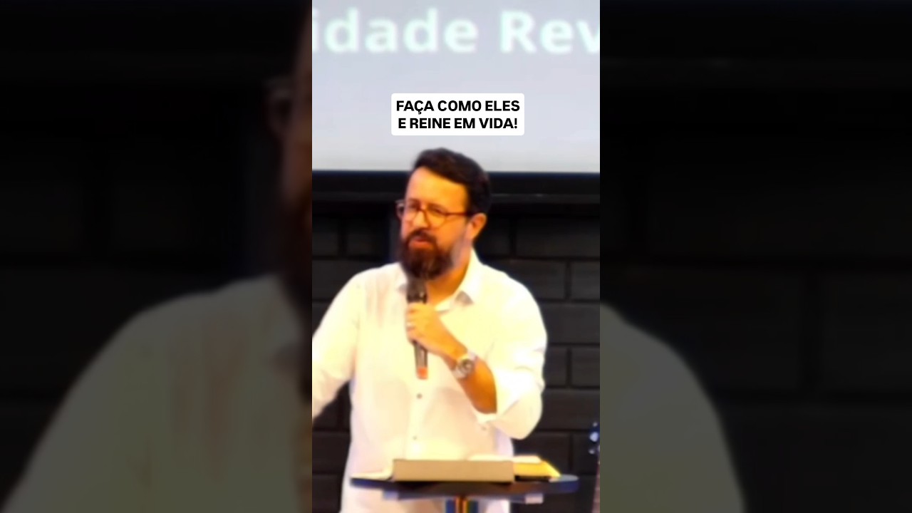 FAÇA COMO ELES E REINE EM VIDA! #crer #reinar #jesus #salvação #reinodedeus
