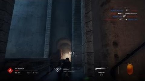 BFV netcode...around the corner and up the stairs FFS.