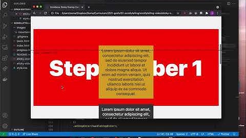 Building a scrollytelling site with scrollama.js (no d3, no magic)