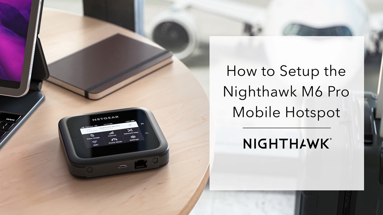 Nighthawk M6 Pro : un hotspot mobile 5G, Wi-Fi 6E et pas donné chez Netgear