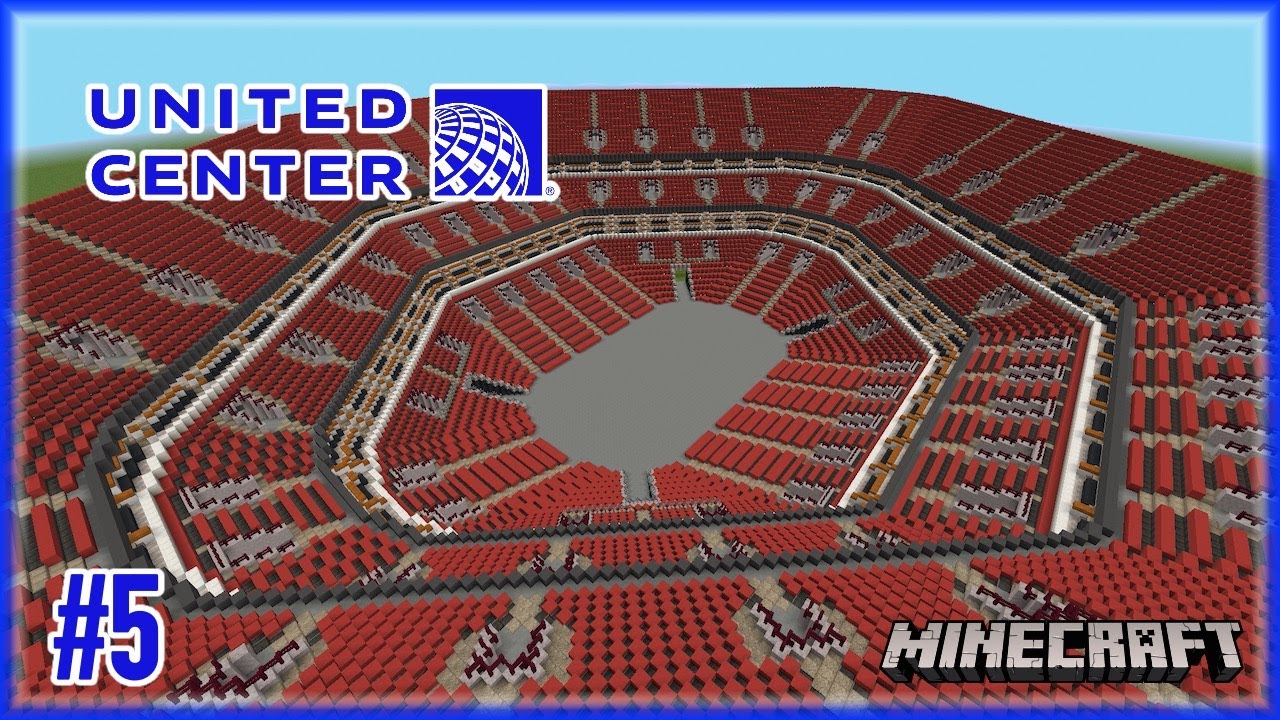Строим в Minecraft идеальный "Юнайтед Центр": все места включены! (Эпизод 5)
