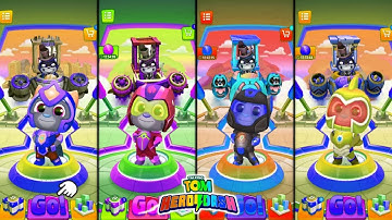 Talking Tom Hero Dash - Colour Grading Super Tom & Saving The All Heroes - Gameplay ( Android, iOS )