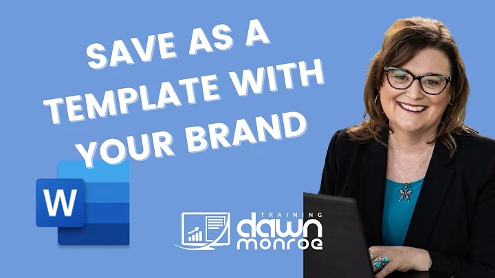 Microsoft Word | Save As Template with Your Logo a...
