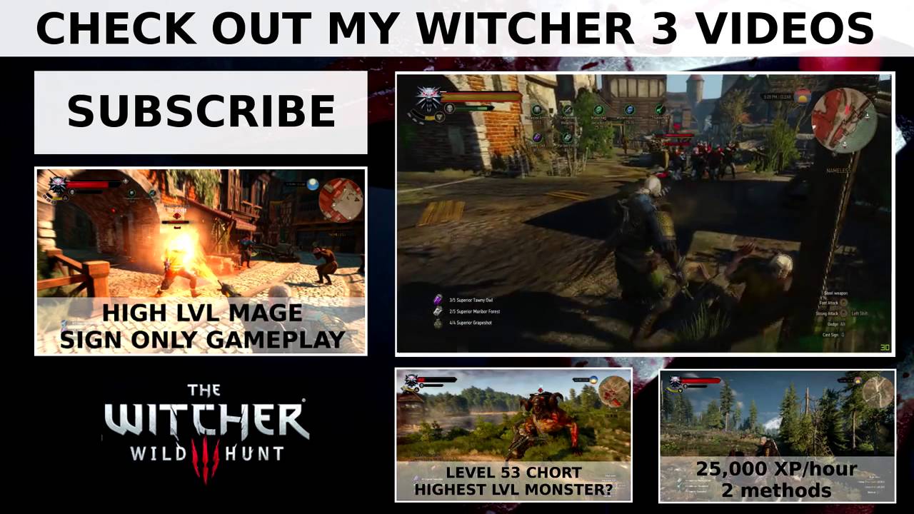 Witcher 3 Prolongation enchantment + Whirl = OP YouTube