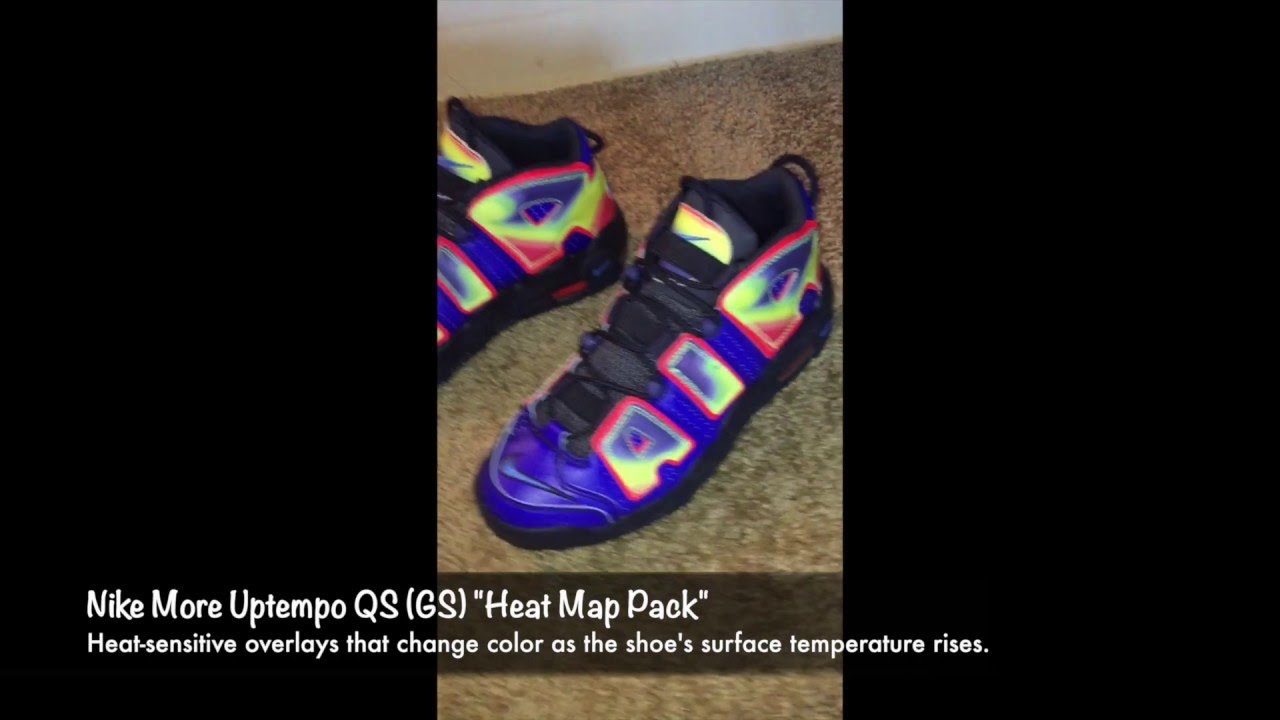 Nike More Uptempo (GS) Heat Map Pack 