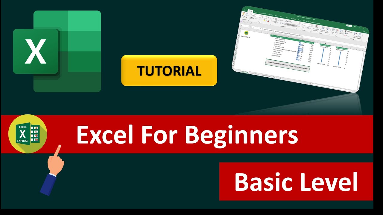 Excel for beginners tutorial in Urdu | Excel Express by Waqas - YouTube