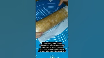Thumbnail of 5 Tips Menggulung Bolu Anti Patah #shorts #youtubeshorts #rollcake