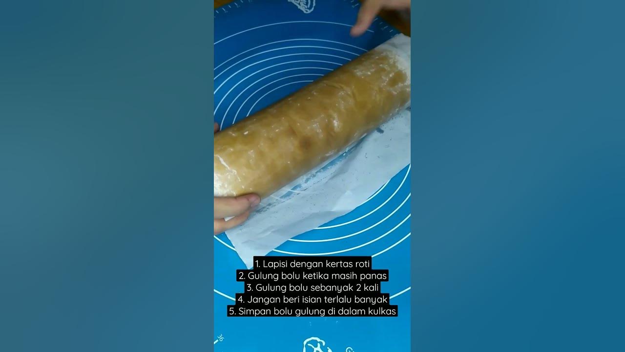 5 Tips Menggulung Bolu Anti Patah #shorts #youtubeshorts #rollcake 5 Tips Menggulung Bolu Anti Patah #shorts #youtubeshorts #rollcake