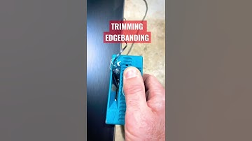 SATISFYING Edge-Banding Video (carpentry) #shorts