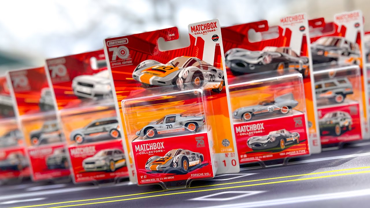 MATCHBOX 2023 COLLECTORS 70TH ANNIVERSARY SPECIAL EDITION, PORSCHE