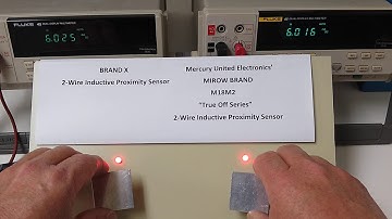 Inductive Proximity Sensor Leakage Current Demonstration