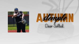 Dear Softball: Autumn Stemple