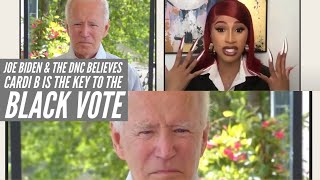 Joe biden recently did an interview with cardi b which has left many
in the black community scratching their heads because won't do
interviews with...